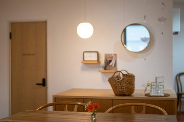 Warm interior lighting creating cozy atmosphere